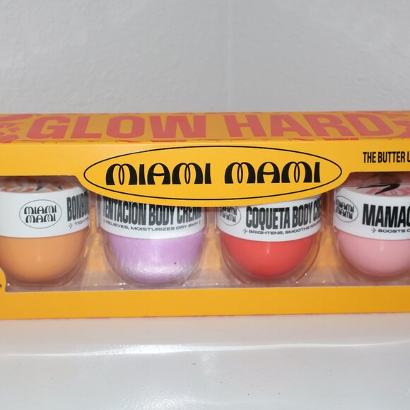 Miami Mami Glow Hard Butter Up Body Cream Set New - Picture 7 of 7